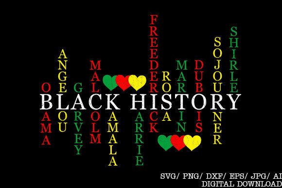 Black History Month Png Celebrate School Graphics