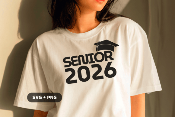 Senior 2026 Graduation Graphics & Illustrations