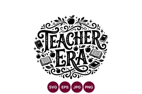 Teacher Era Calligraphic Lettering